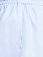 ANNAGRETA Nina Cotton Twill Shorts