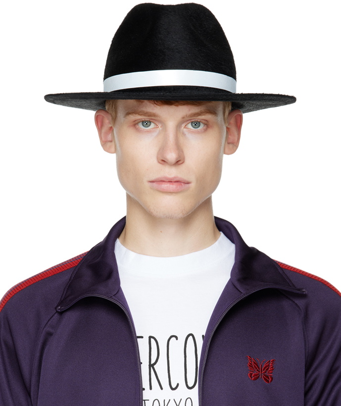 Photo: UNDERCOVER Black Reflective Structured Hat