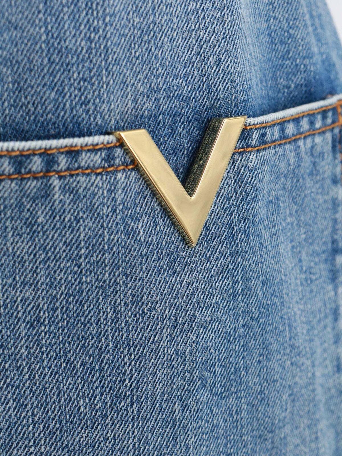 【送料&関税込】Valentino Archive Patch Jeans Valentino Archive Jeans - ShopStyle