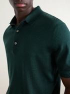 TOM FORD - Cashmere and Silk-Blend Polo Shirt - Green