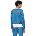 Moschino Blue The Sims Edition Pixel Trompe lOeil Sweatshirt