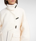 Ganni - Bouclé wool-blend jacket