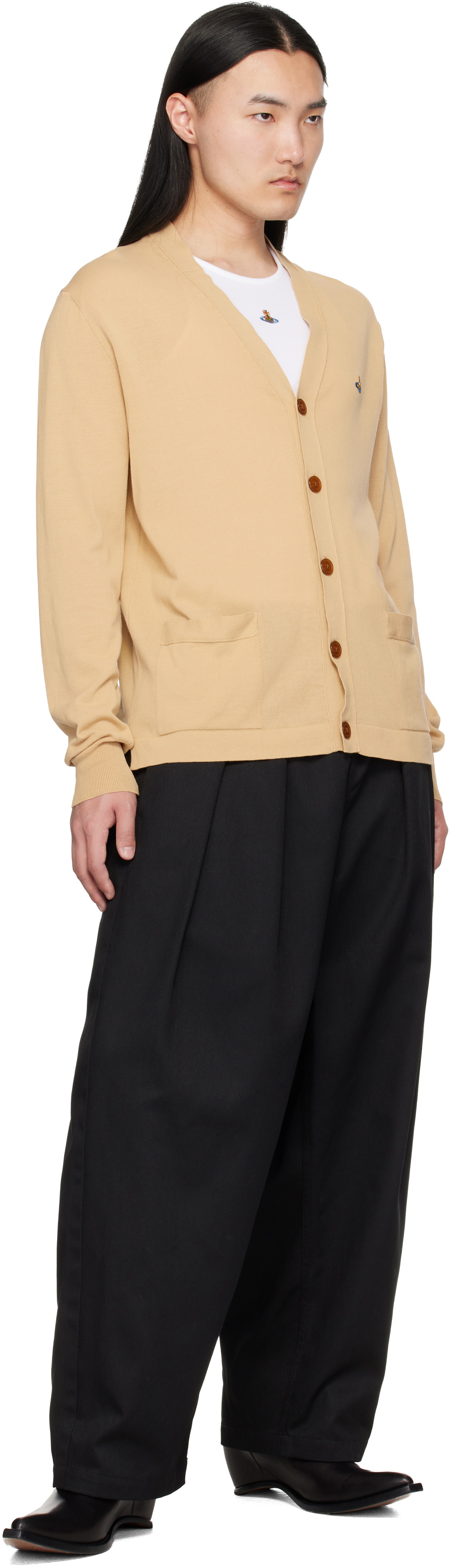 Vivienne Westwood Beige Alex Cardigan