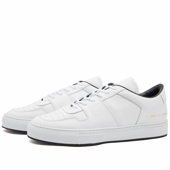 Photo: Common Projects Men's Decades Low Sneakers in White