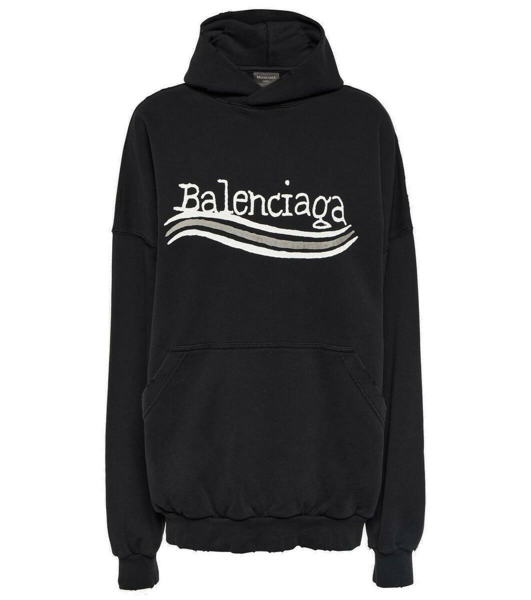 Balenciaga hot sale patchwork hoodie