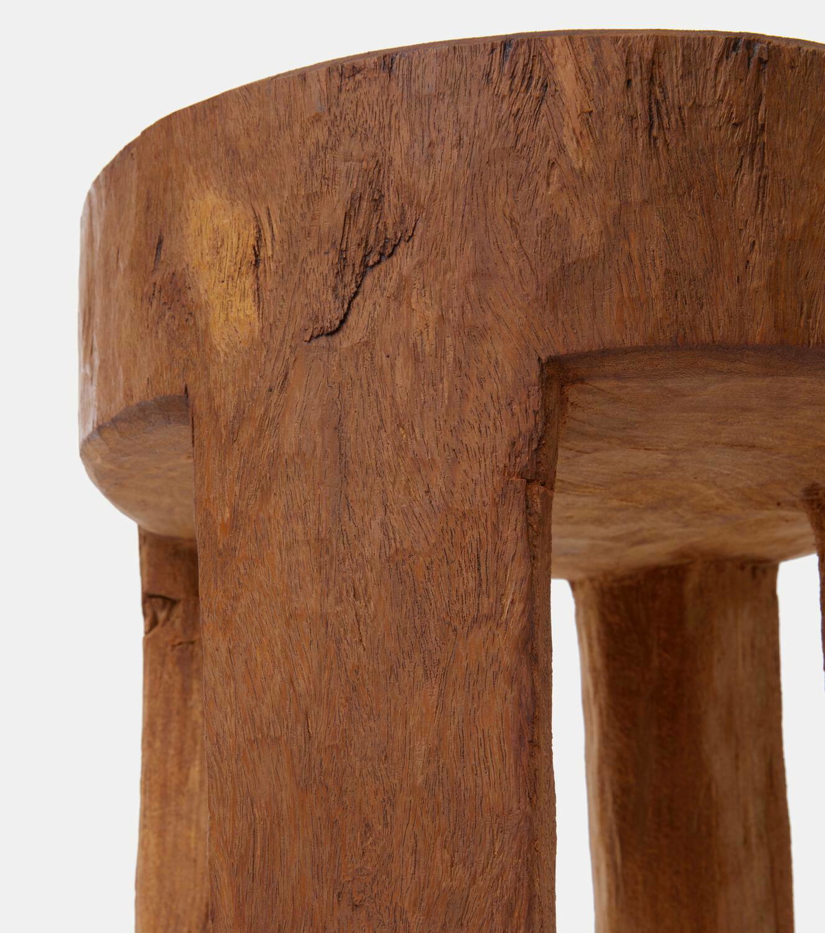Polspotten Round Four Square Legs stool