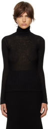 Max Mara Leisure Black Vata Turtleneck