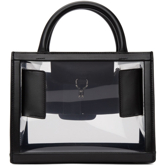 Boyy Black PVC Frame Bobby 23 Tote BOYY