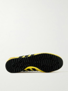 adidas Originals - Wales Bonner SL76 Leather-Trimmed Brushed-Suede and Mesh Sneakers - Yellow