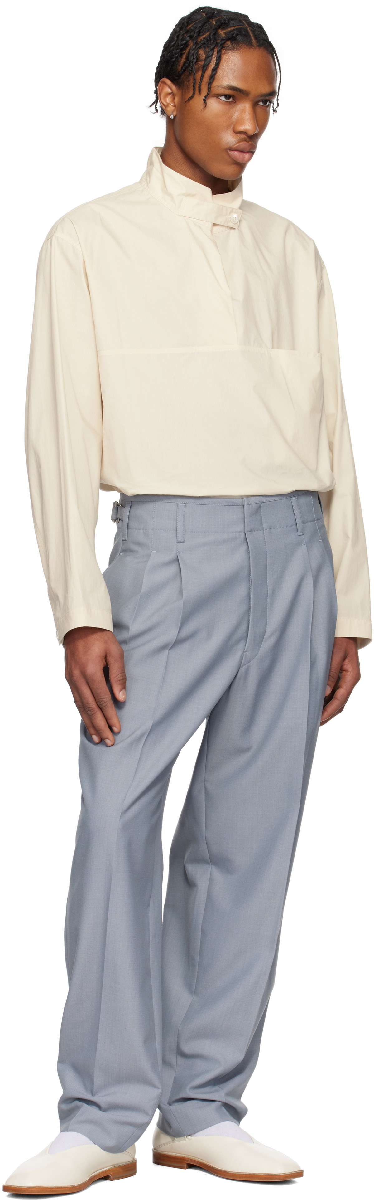 LEMAIRE Off-White Vareuse Shirt Lemaire