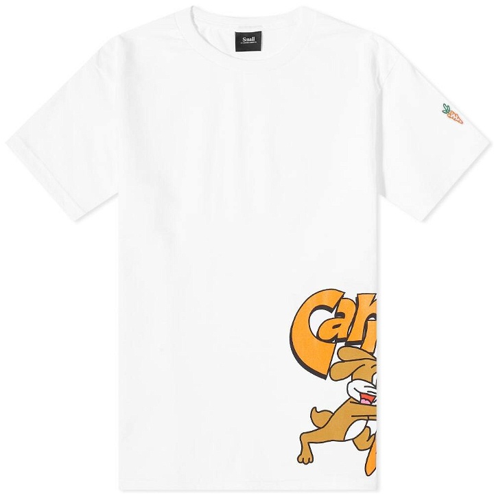 Photo: Carrots by Anwar Carrots Men's Chasing Carrots T-Shirt in White