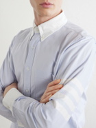 Thom Browne - Striped Cotton Shirt - Blue