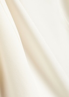 Simkhai Jolie Bow-embellished Crepe Mini Dress Ivory