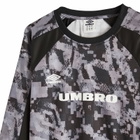 Umbro Taped Digi Long Sleeve Jersey in Black Camo