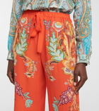 Etro - Paisley cropped pants