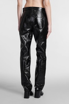 Courrèges Pants In Black Cotton