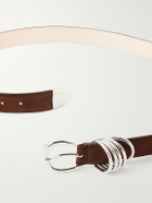 Déhanche - 3cm Hollyhock Suede Belt - Brown