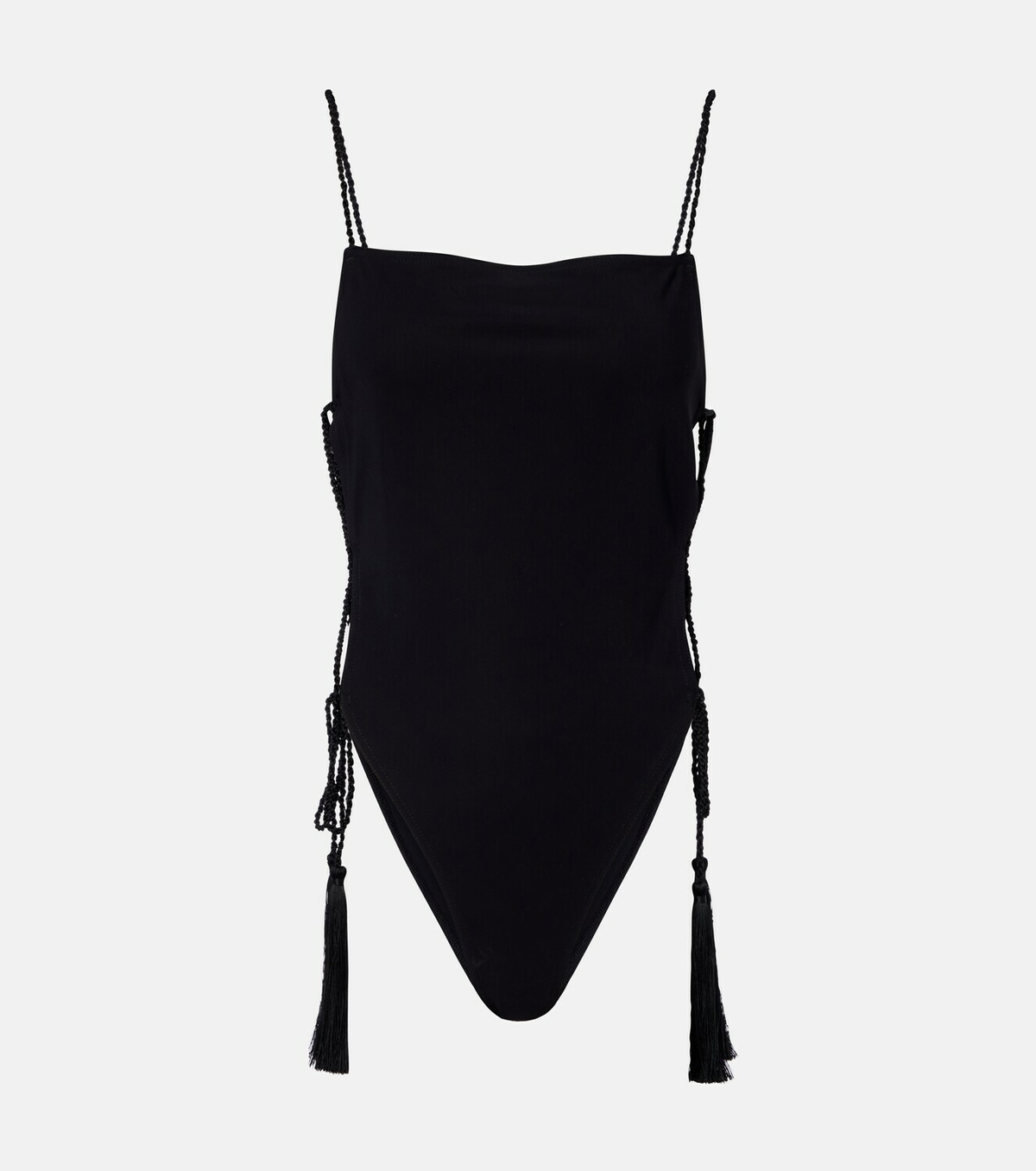Alaïa Tassel lace-up swimsuit