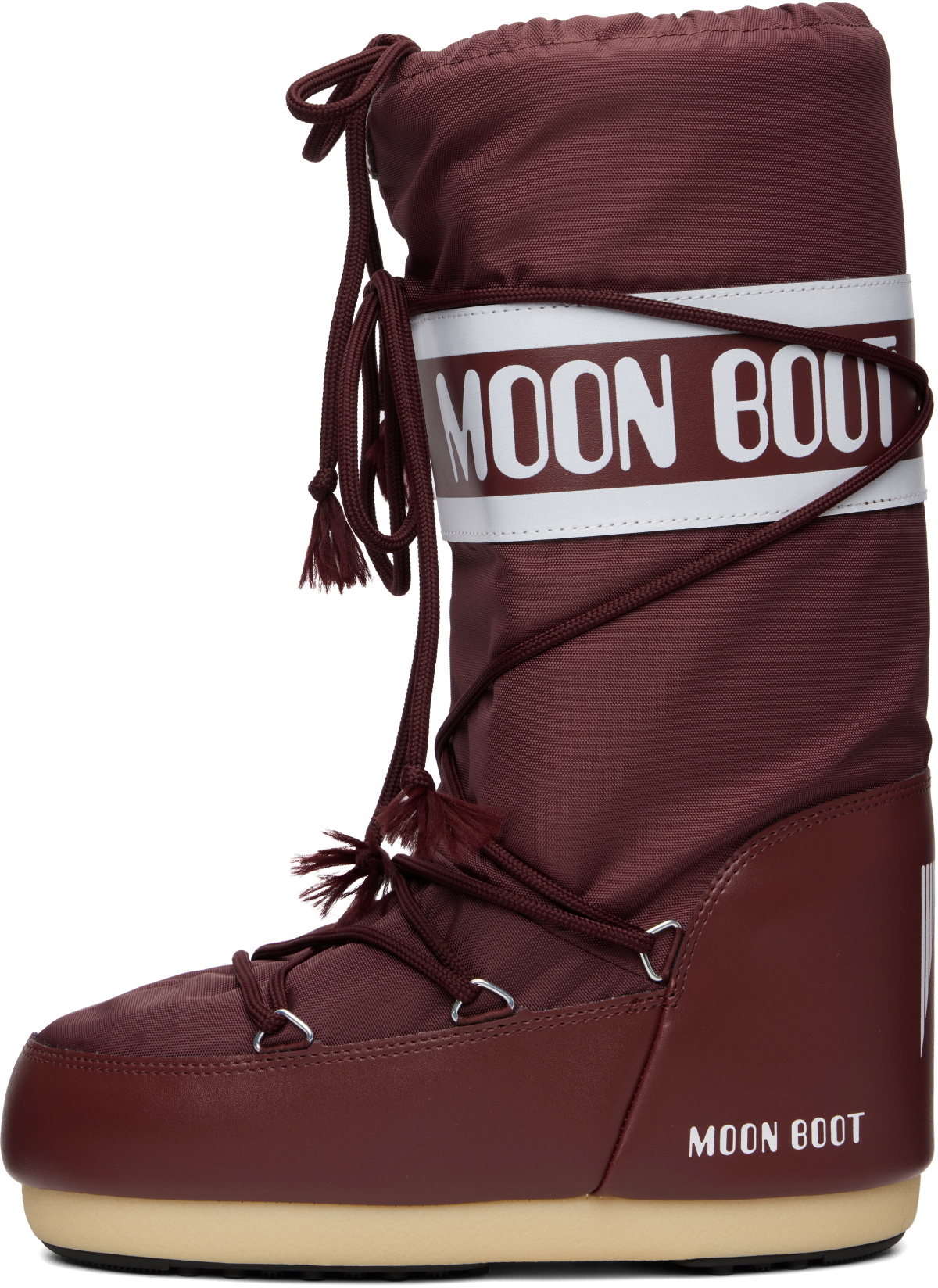 Moon Boot Burgundy Icon Nylon Boots