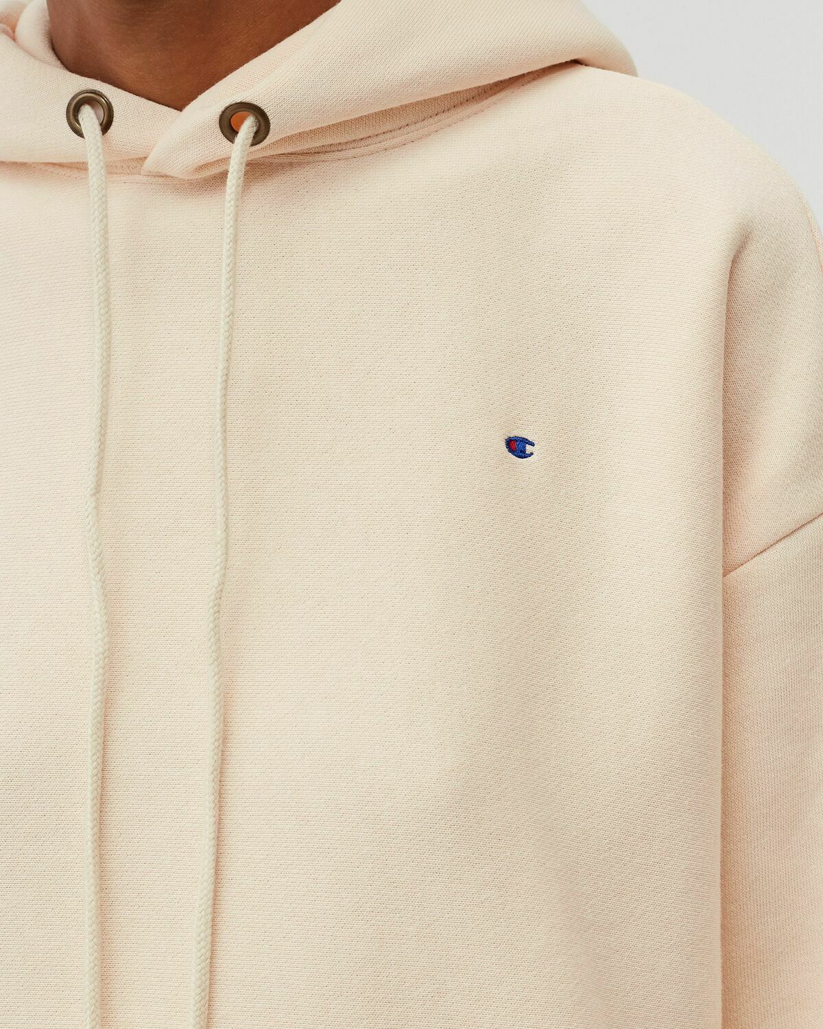 Champion Hooded Sweatshirt Beige Hoodies