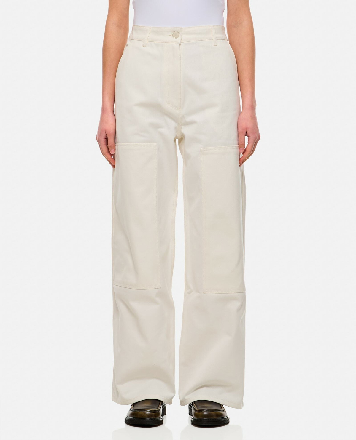 パンツ cecilie bahnsen Sixta Senim Cecilie Bahnsen | Sixta Trousers Denim Black - Black