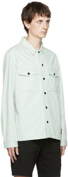 Hugo Green Oversized-Fit Shirt