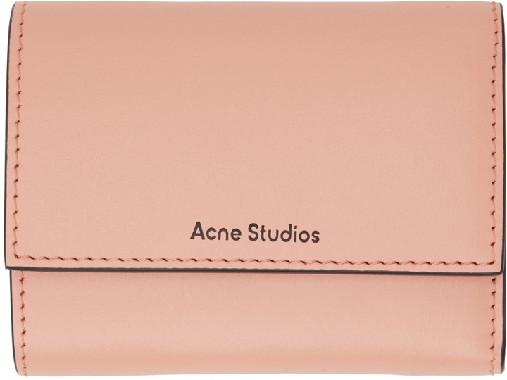 Photo: Acne Studios Pink Folded Wallet