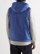 Aspesi - Padded Shell Hooded Gilet - Blue