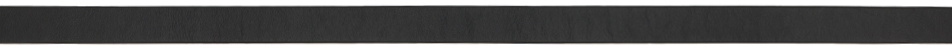 Y/Project Black Extra Slim Y Heart Belt