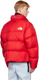 The North Face Red Nuptse Down Jacket