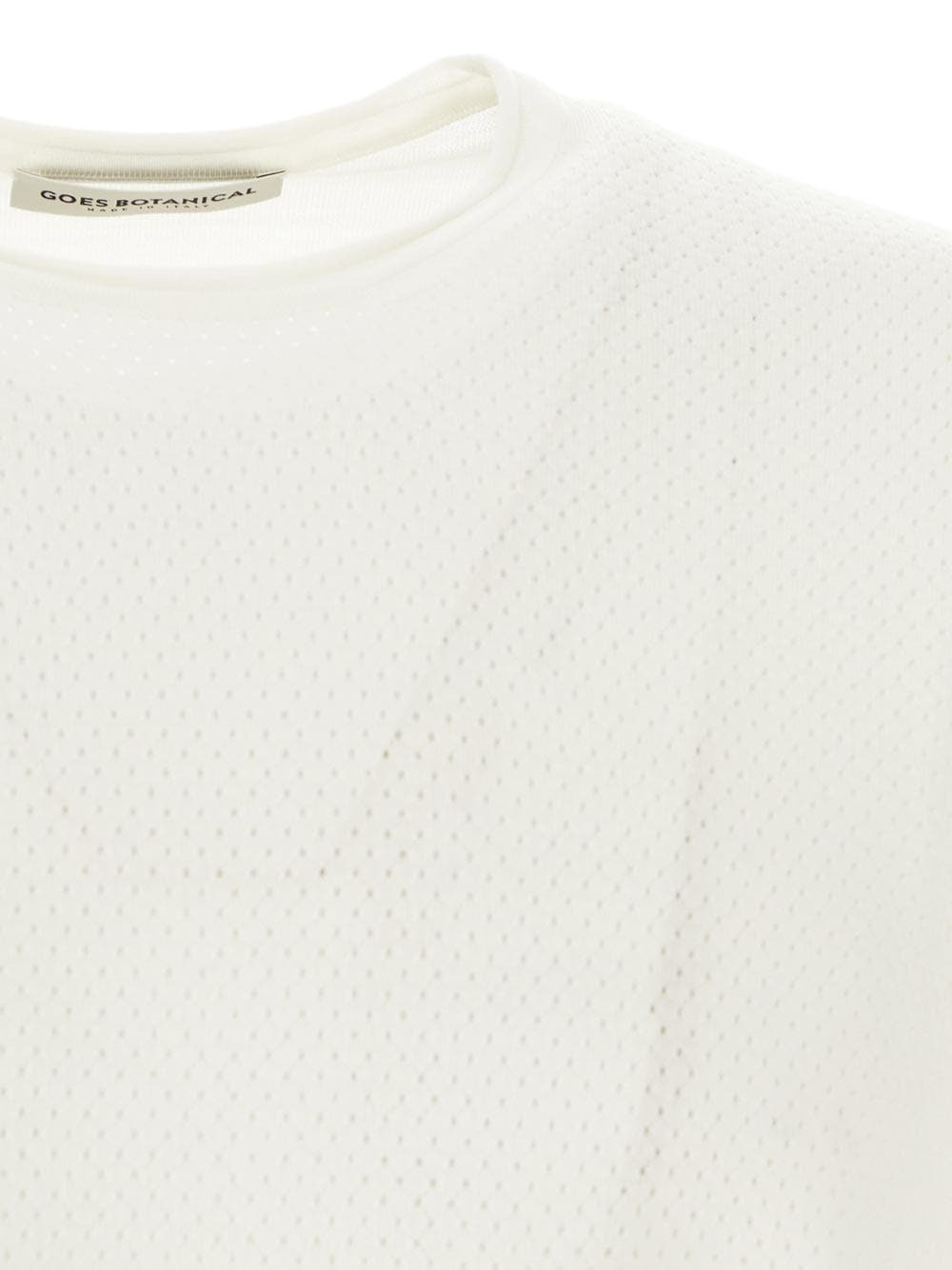 Goes Botanical Perforated T Shirt