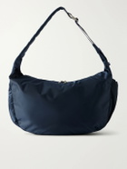 Master-Piece - Ark Leather-Trimmed Satin Shoulder Bag