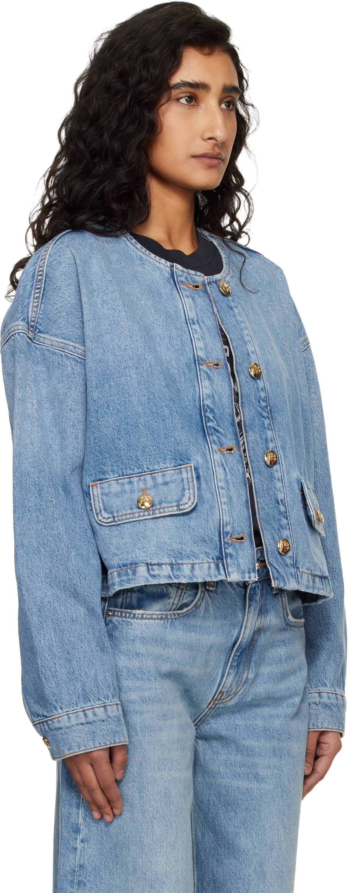 ANINE BING Blue Blanche Jacket