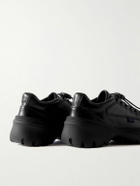 Burberry - Leather Sneakers - Black