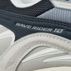 Mizuno Men's Wave Rider 10 Premium Sneakers in Tradewinds/Snow White/Nimbus Cloud