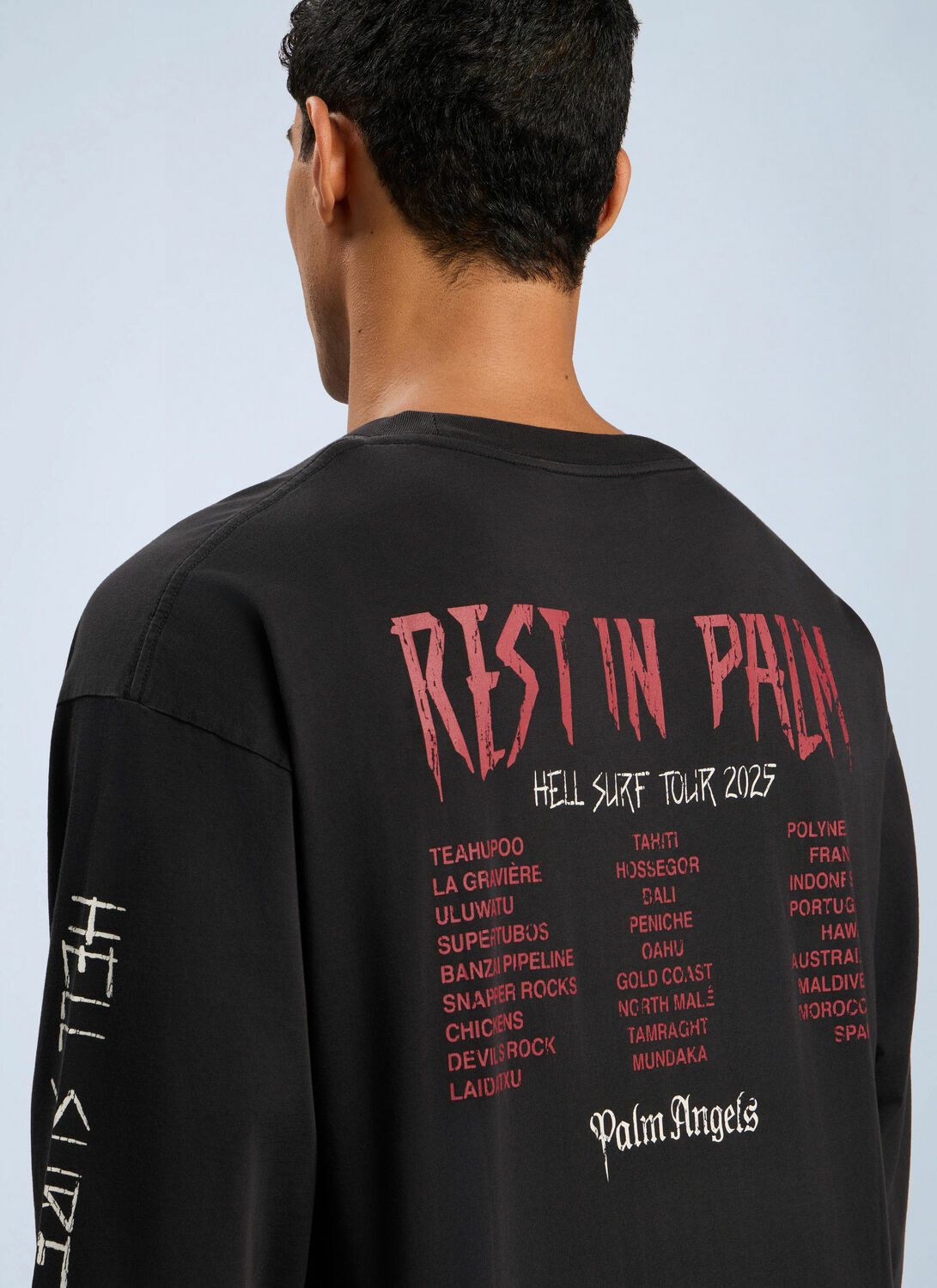 Palm Angels Rest In Palm Long Sleeve T-Shirt