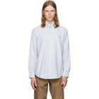 Polo Ralph Lauren Navy & White Striped Oxford Shirt