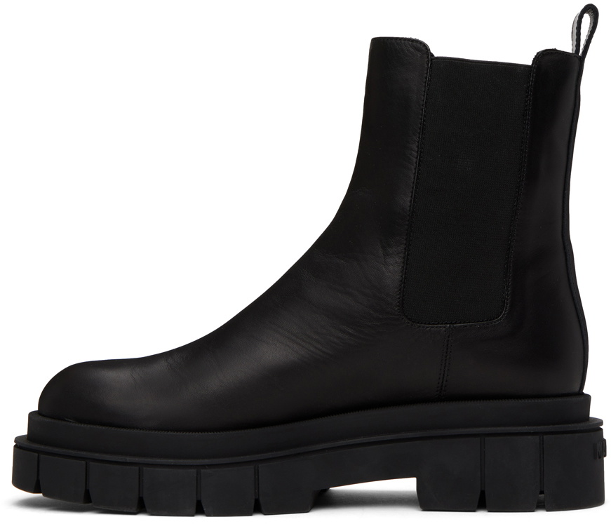MACKAGE Black Storm Chelsea Boots