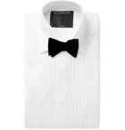 Favourbrook - Bib-Front Double-Cuff Cotton-Poplin Shirt - White