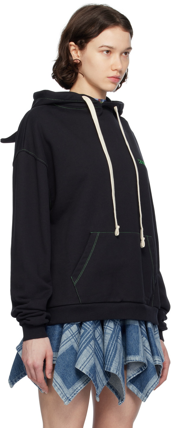 Charles Jeffrey LOVERBOY Black Ears Hoodie