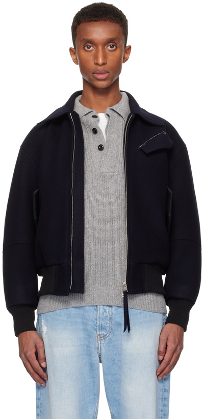 Photo: OUAT Navy Meta Jacket