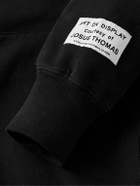 Gallery Dept. - Logo-Print Cotton-Jersey Hoodie - Black