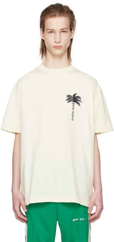 Photo: Palm Angels Off-White 'The Palm' T-Shirt