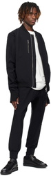 thom/krom Black M SJ 662 Bomber Jacket