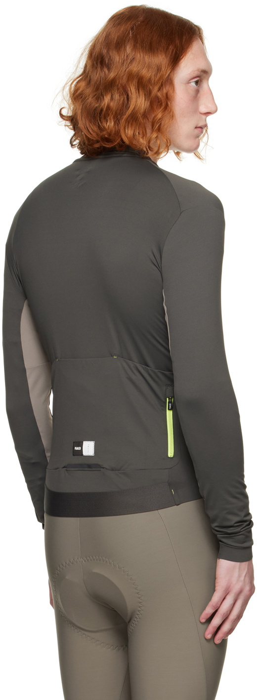 PEdALED Gray Road Cycling Long Sleeve T-Shirt