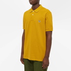 Paul Smith Men's Regular Fit Zebra Polo Shirt in Yellow