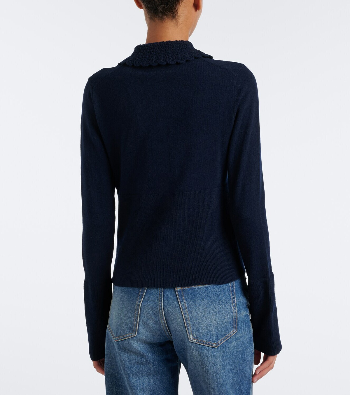Chloé Logo wool cardigan
