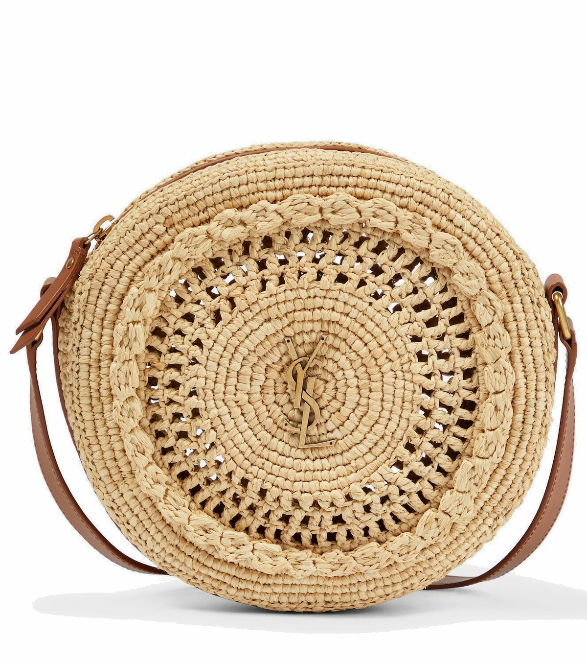 Small Raffia Cross Body Saint Laurent Small raffia crossbody bag Saint Laurent