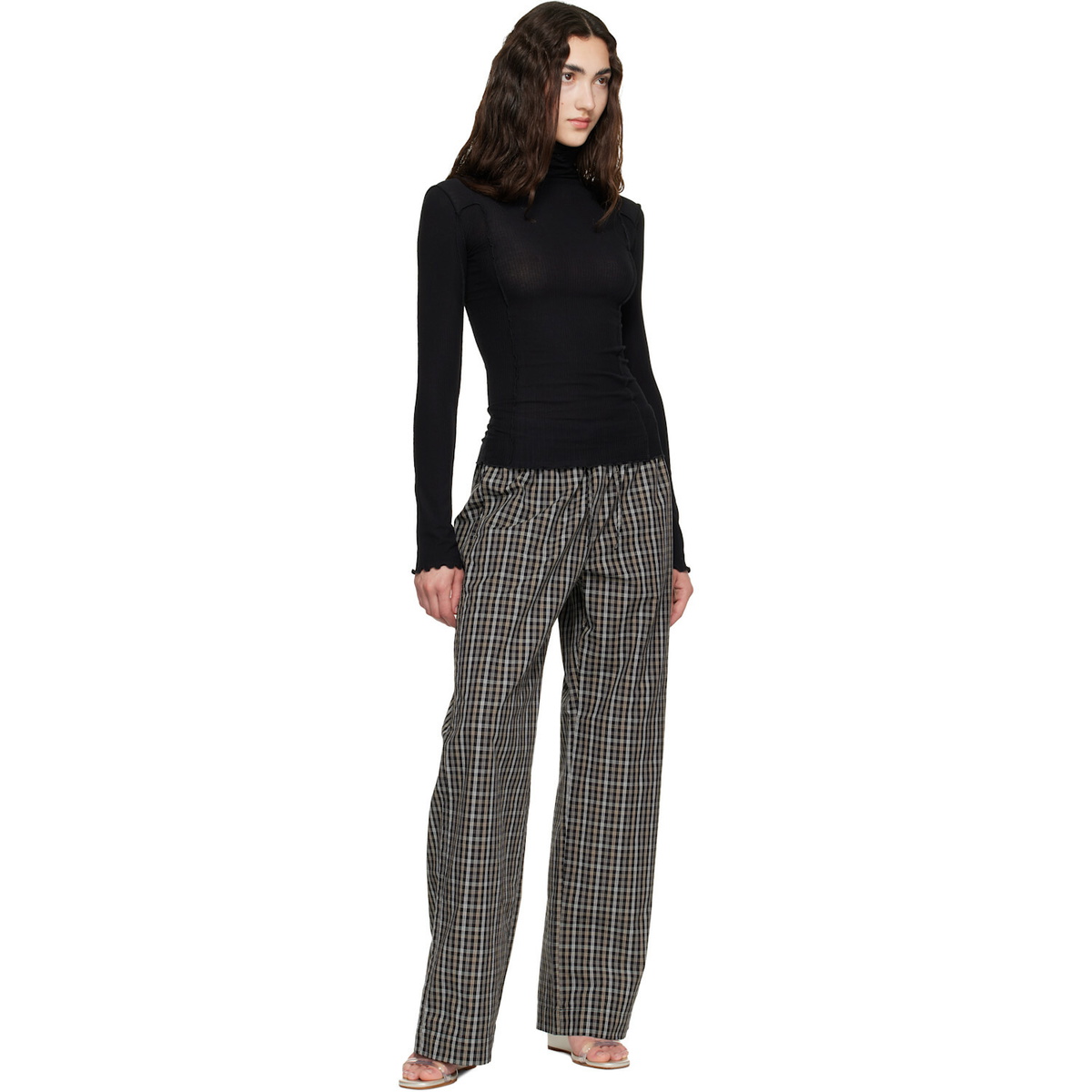 Baserange Black Omato Turtleneck