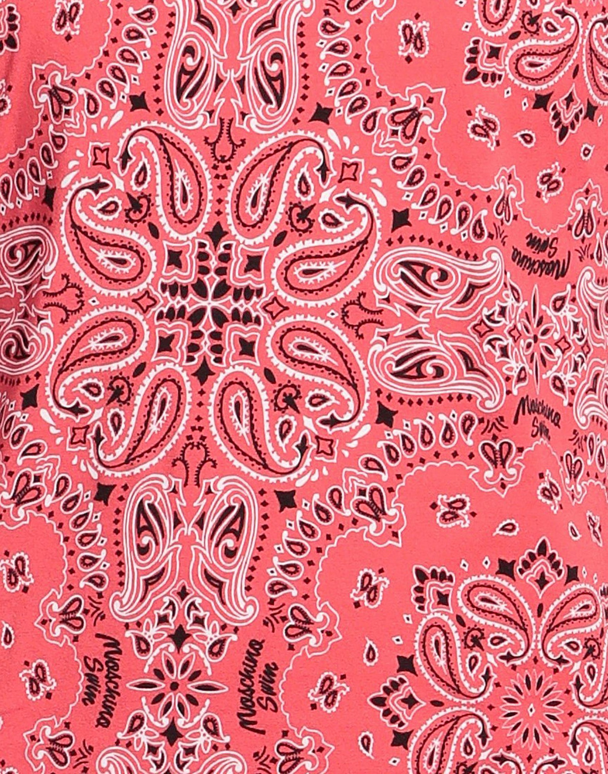 Moschino Mens T-shirt Coral